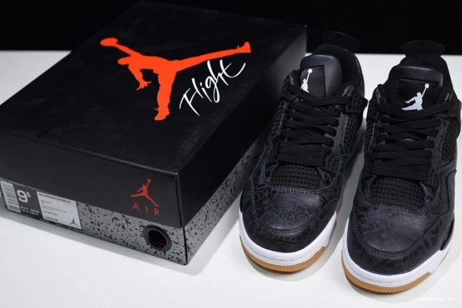 Jordan Air CI1184-001 4 Retro Black Laser 0720